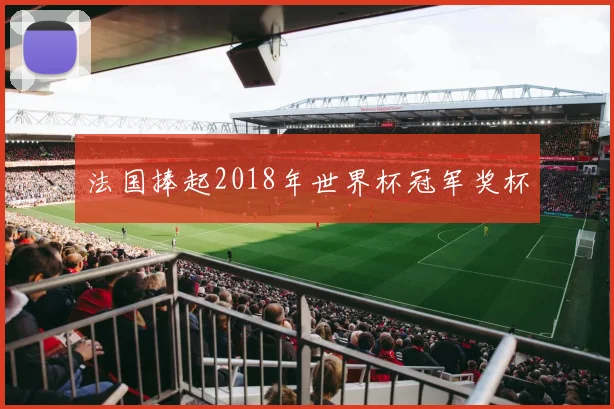 法国捧起2018年世界杯冠军奖杯